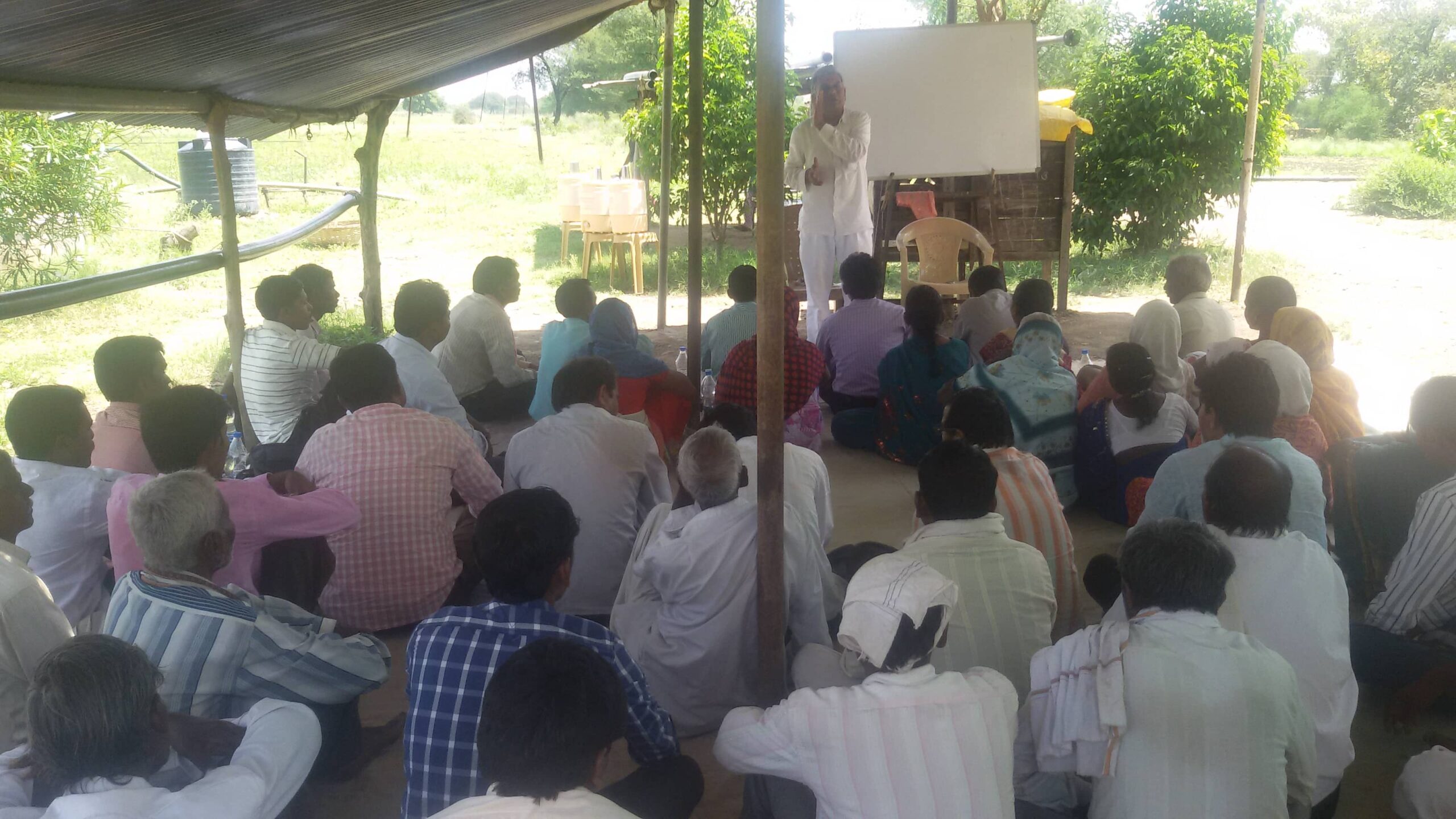 Agriculture photo exposure tour to the farmers