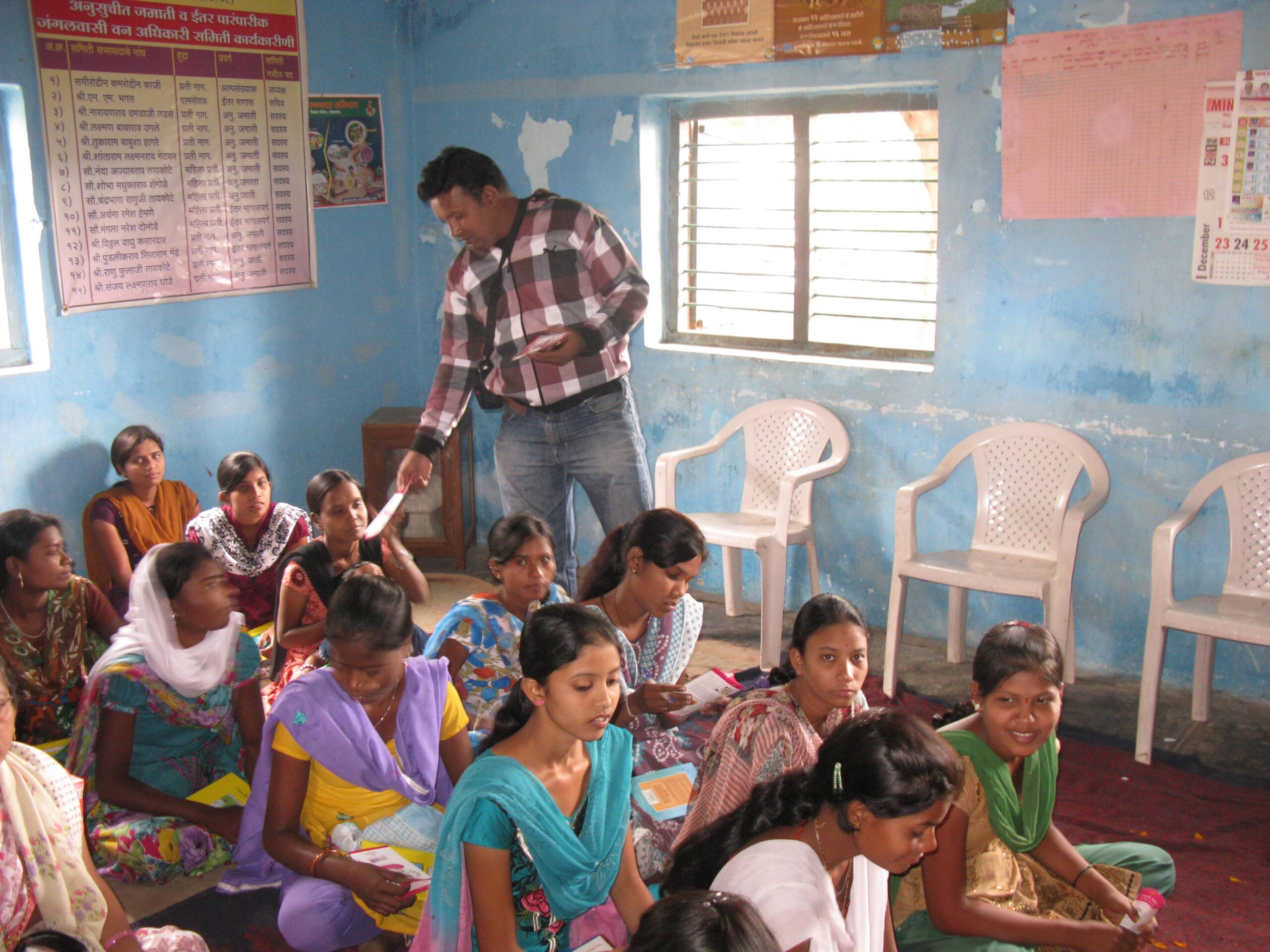 awareness to adolscent girls for incom generation activities